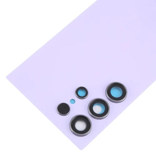 Tapa Trasera de Batería Samsung Galaxy S24 Ultra SM-S928B con Cubierta de Lente (Púrpura Claro)