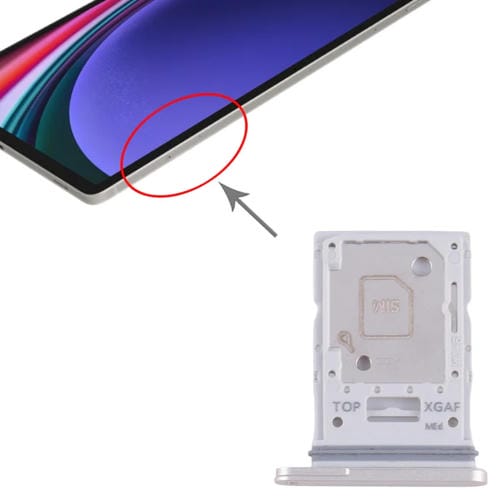 Bandeja de Tarjeta SIM y Micro SD Samsung Galaxy Tab S9 Ultra 5G SM-X916 (Dorado)
