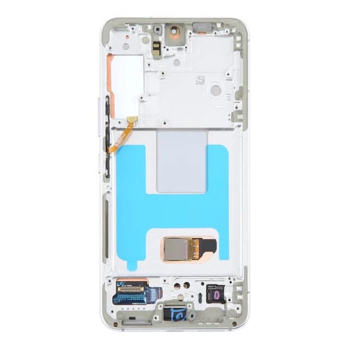 LCD-Bildschirm Samsung Galaxy S22 5G SM-S901B mit Rahmen (Weiß)