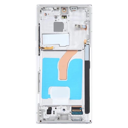 LCD Screen Samsung Galaxy S22 Ultra 5G SM-S908B with Frame (White)