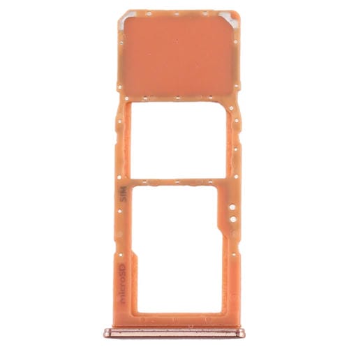 SIM Card and Micro SD Tray Samsung Galaxy A70 (Orange)