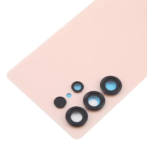 Couvercle arrière de batterie Samsung Galaxy S25 Ultra SM-S938 avec objectif de caméra (Dorée)