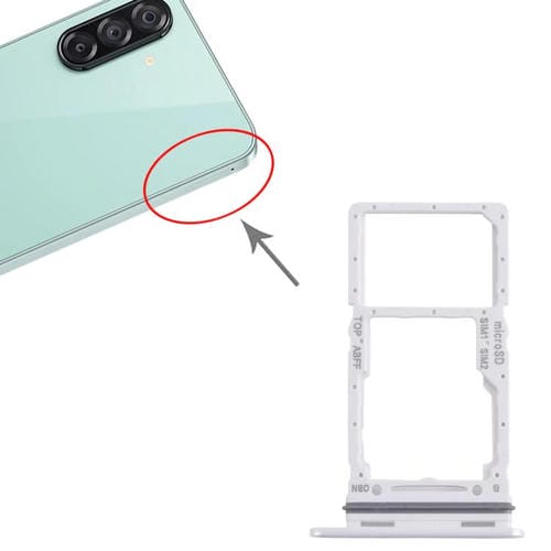 Vassoio scheda SIM Samsung Galaxy A26 SM-A266B (Bianco)