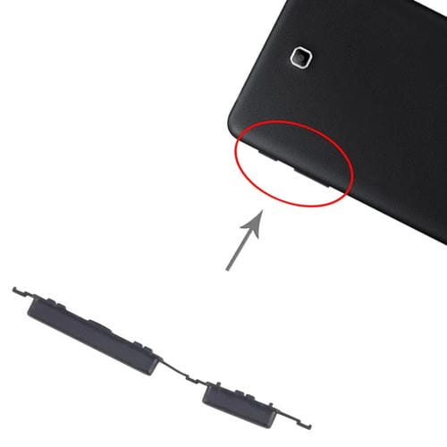 Bouton d'alimentation et de volume Samsung Galaxy Tab 4 7.0 SM-T230/T231 (Noir)