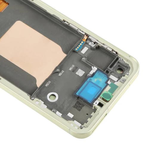 Écran LCD Samsung Galaxy A55 SM-A556B et Cadre (Vert Clair)
