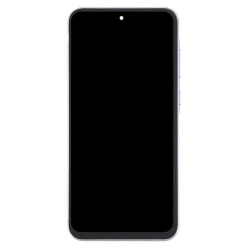 Écran LCD OLED numériseur complet avec cadre Samsung Galaxy A55 SM-A556B (Rose)