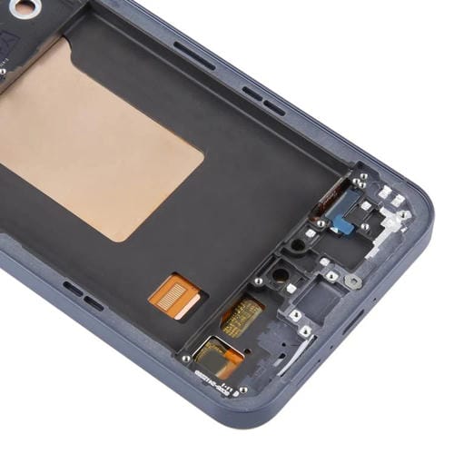 LCD OLED Display Digitizer Komplett mit Rahmen Samsung Galaxy A55 SM-A556B (Blau)