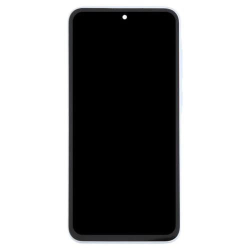 LCD OLED-Display Komplett mit Rahmen Samsung Galaxy A35 SM-A356B (Himmelblau)