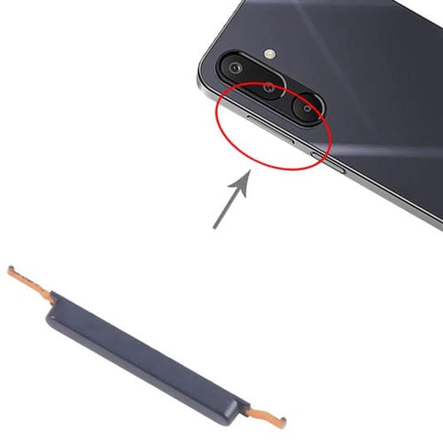 Samsung Galaxy M16 SM-M166P Volume Control Buttons (Black) (10 Units)