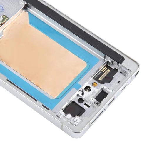 Écran complet OLED Samsung Galaxy S25 Ultra SM-S938B avec cadre (Argenté)