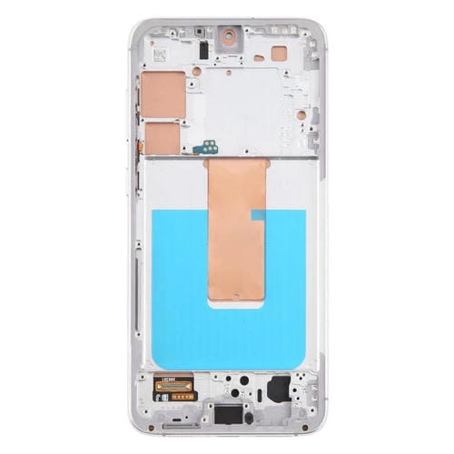 Pantalla LCD TFT de 6,43 pulgadas para Samsung Galaxy S23+ SM-S916B, digitalizador completo con marco, sin identificación de huellas dactilares (plateado)