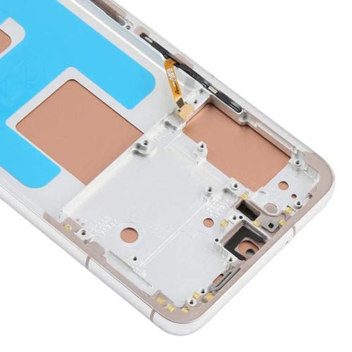 Pantalla LCD TFT de 5,96 pulgadas para Samsung Galaxy S22 SM-S901B, digitalizador completo con marco, sin identificación de huellas dactilares (plateado)