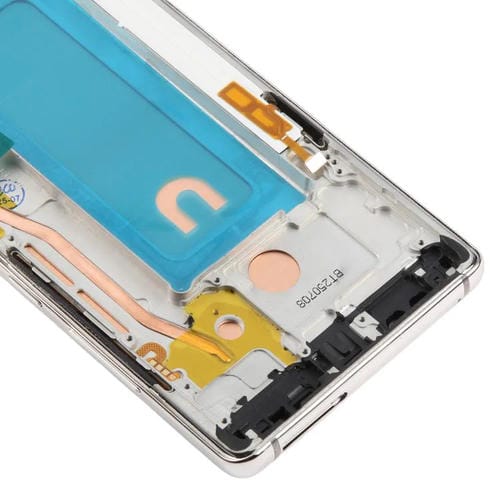 Pantalla LCD TFT de 6,25 pulgadas con digitalizador y marco para Samsung Galaxy Note 8 SM-N950F (plata)