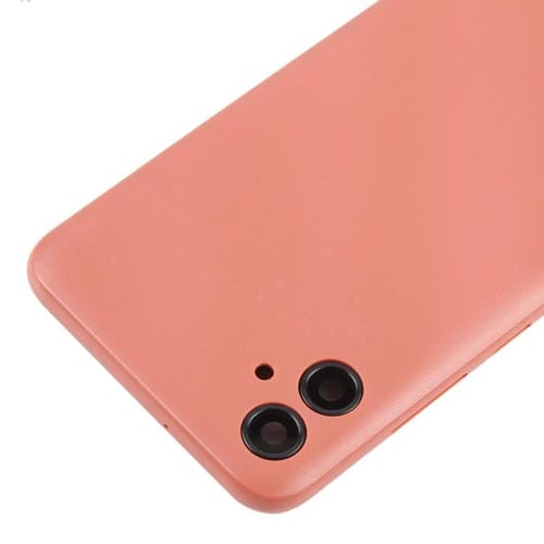 Carcasa trasera con tapa para lente de cámara para Samsung Galaxy A04e SM-A042F (rosa)