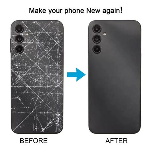 Carcasa trasera con tapa para lente de cámara (morado) para Samsung Galaxy A14 5G SM-A146B