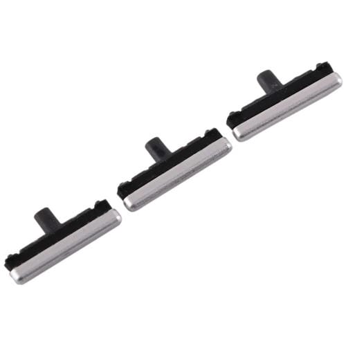 Gioco di tasti laterali Samsung Galaxy S7 Edge Pulsanti (Argento)