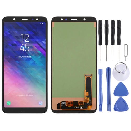 LCD-Bildschirm Incell Samsung Galaxy A6+ (Schwarz)