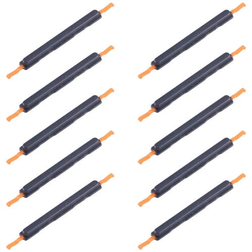 Bouton d'alimentation et de volume Samsung Galaxy A05s 5G SM-A057F (10 pièces) (Noir)