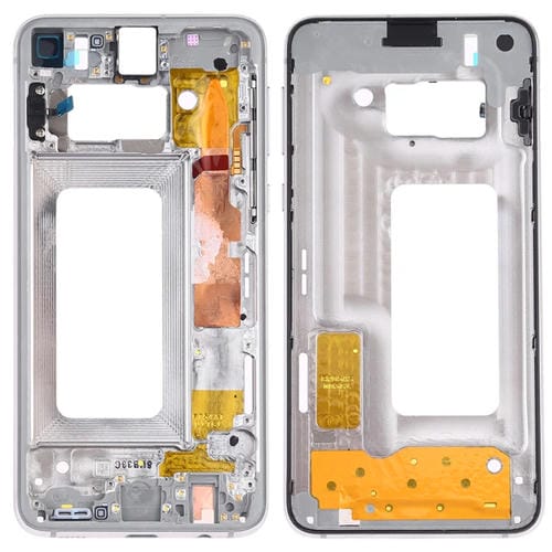 Middle Frame Bezel Plate with Side Keys Samsung Galaxy S10e SM-G970 (White)