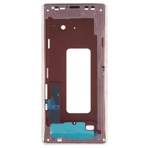Placa de Bisel de Marco Medio Samsung Galaxy Note 9 con Teclas Laterales (Oro)