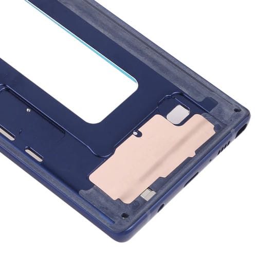 Middle Frame Bezel Plate Samsung Galaxy Note 9 SM-N960 with Side Keys (Blue)