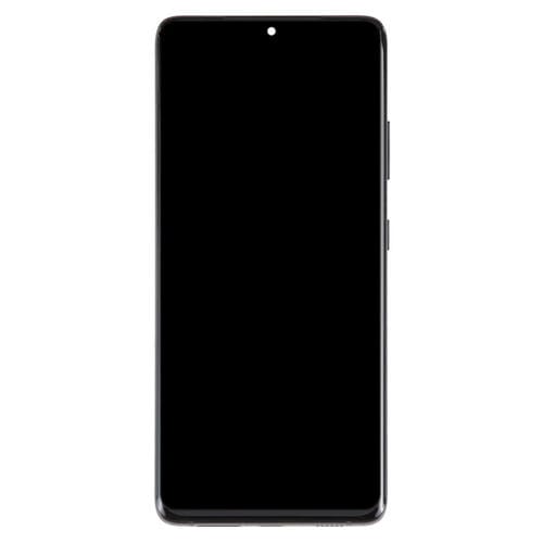 Écran LCD OLED Samsung Galaxy S21 Ultra 5G SM-G998B avec cadre (Noir)