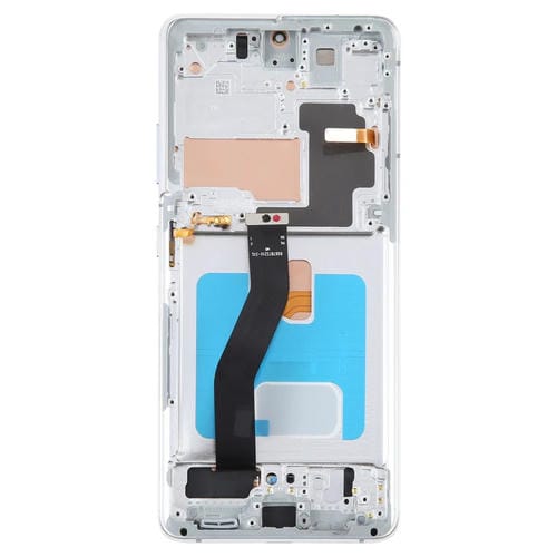OLED LCD screen Samsung Galaxy S21 Ultra 5G SM-G998B (Silver) with Frame