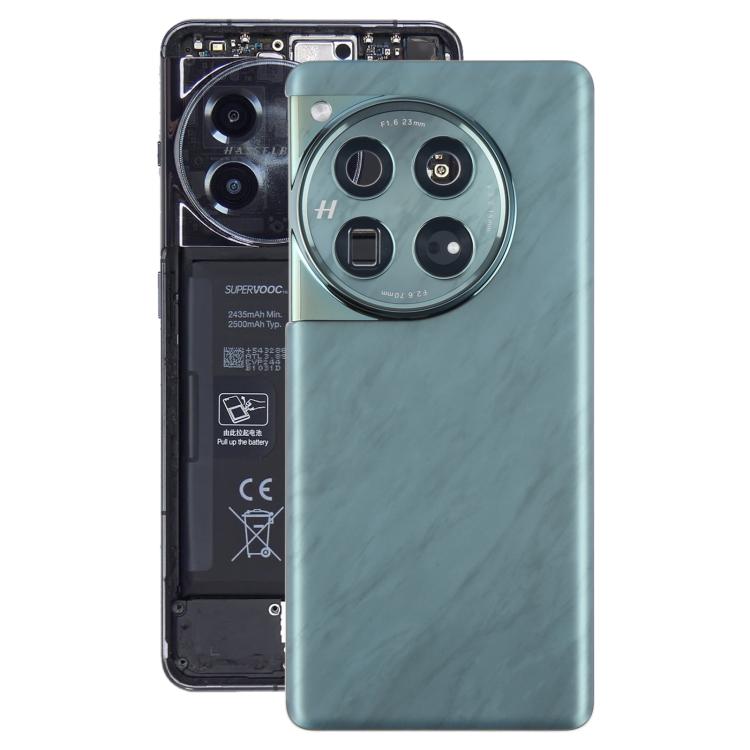Tapa Trasera de Batería de Vidrio OnePlus 12 PJD110 CPH2573 CPH2581 con Lente de Cámara