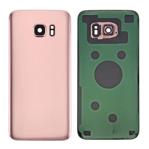 Tapa Trasera de Batería Samsung Galaxy S7 SM-G930F (Oro Rosa) con Lente de Cámara