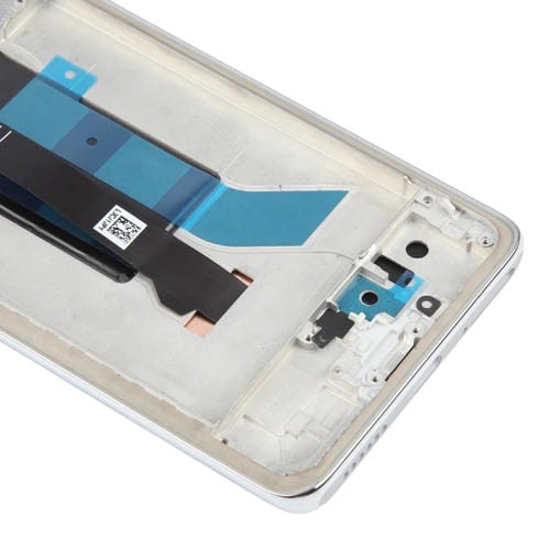 Original LCD Display Xiaomi Redmi Note 14 Pro 5G mit Rahmen (Silber)