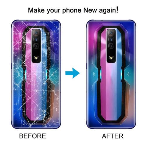 Tappo posteriore in vetro Batteria ZTE Nubia Red Magic 7 Nx679J (Neon)