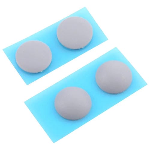 Alfombrillas de Goma 4 en 1 Microsoft Surface Laptop 3 / 4 / 5 (Plata)