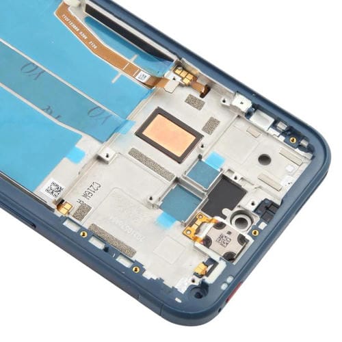 LCD Screen Frame with Front Housing Nokia XR20 (Blue)