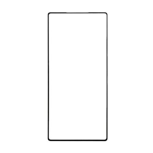 Objectif en verre Écran extérieur avant ZTE Nubia Z70 Ultra Nx733J Nx736J avec adhésif OCA (Noir)