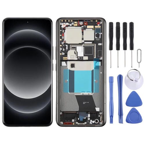 Schermo Completo Originale Xiaomi 14 Ultra AMOLED e Cornice (Nero)
