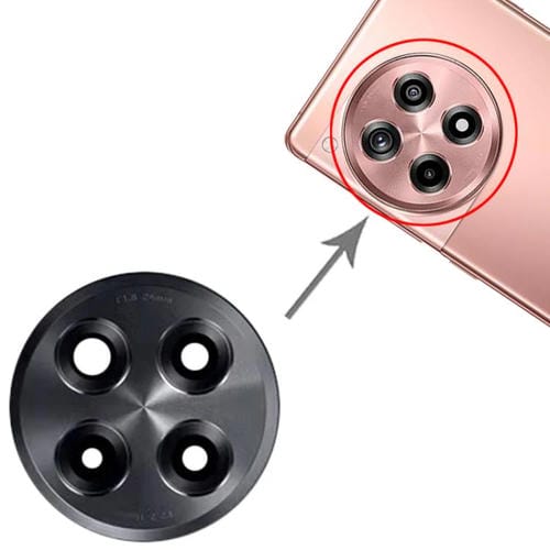 Lente de Câmara Traseira OnePlus Ace 3 (Preta)