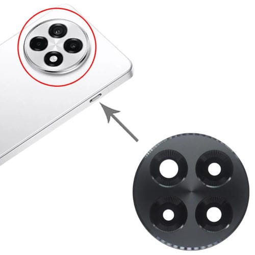 Lente de Câmara Traseira Pkr110 OnePlus Ace 5 Pro (Negra)