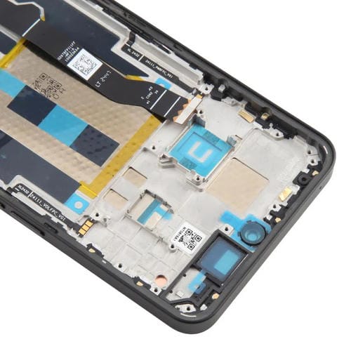 Vollbild Original AMOLED Nothing Phone 3A A059 und Rahmen (Schwarz)