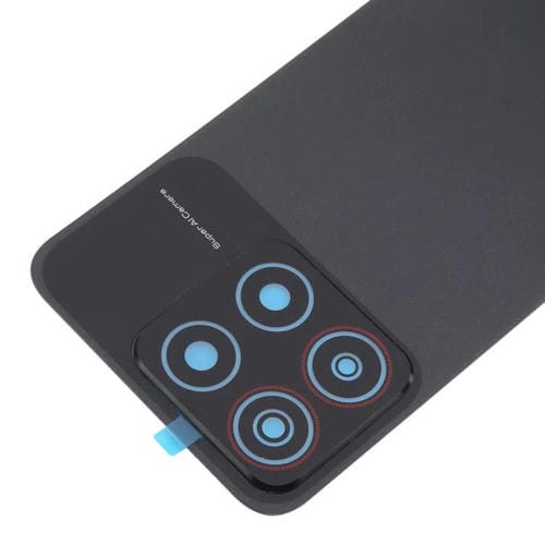 Carcasa Traseira de Plástico com Tampa de Lente de Câmara Zte Blade A35 Z2453 (Preto)