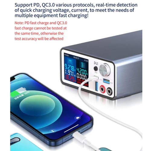 Alimentatore di tensione intelligente Aixun P2408 con spina UE