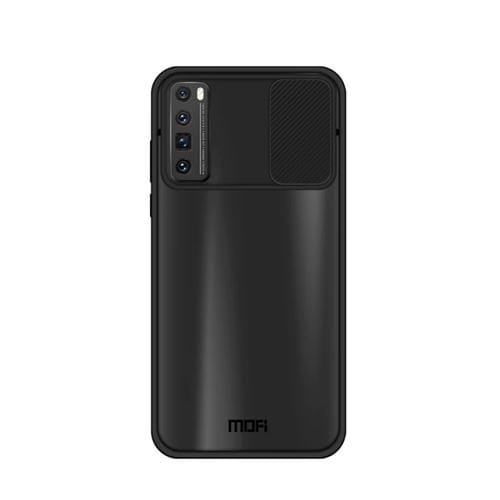 Para Huawei nova 7 Pro MOFI Xing Dun Series PC + TPU Anti-peep Carcasa protectora todo incluido impermeable y anti-caída, Translúcido Frosted (Negro)