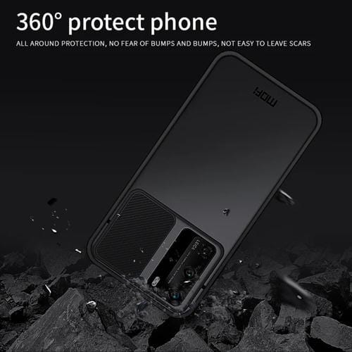 Para Huawei P40 Pro MOFI Xing Dun Series PC + TPU Anti-peep Carcasa protectora todo incluido impermeable y anti-caída, Translúcido esmerilado (Verde)
