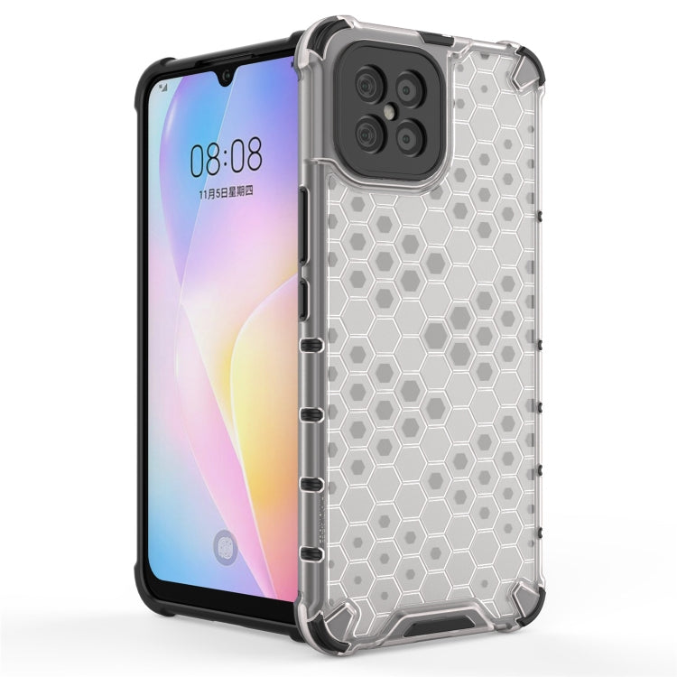Para Huawei nova 8 SE a prueba de golpes Honeycomb PC + funda de TPU (blanco)