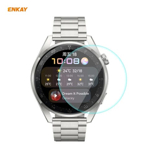 1 PC para Huawei Watch 3 Pro 48mm Enkay Hat-Prince 0.2mm 9H 2.15D Curved Edge Tempered Glass Screen Screen Reloj Película - MOVILSTORE