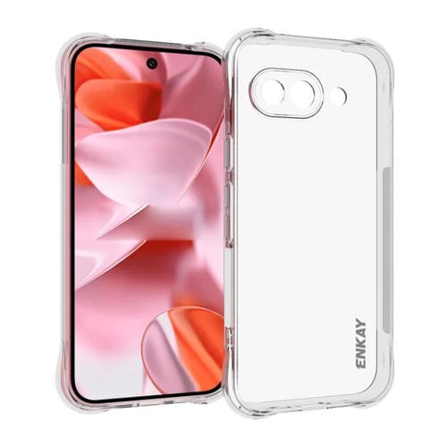 Funda para Teléfono Enkay Hat-Prince TPU Transparente Prueba de Golpes para Google Pixel 9A