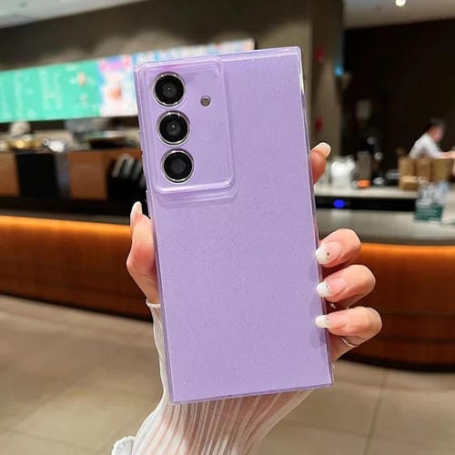 Funda para Samsung Galaxy A15 5G TPU Jelly Glitter Color Sólido (Púrpura)