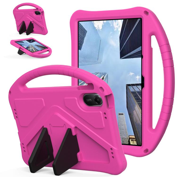 Funda de EVA a prueba de golpes con soporte para Xiaomi Redmi Pad 2 11 2025 (rosa)