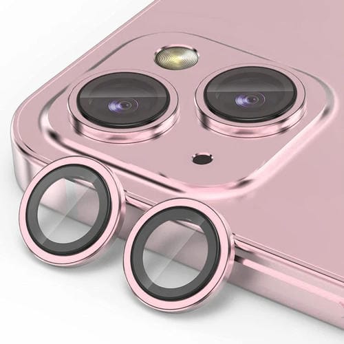 Película de Vidrio Lente de Cámara Enkay para iPhone 15/15 Plus Antirreflejo (Rosa) - MOVILSTORE