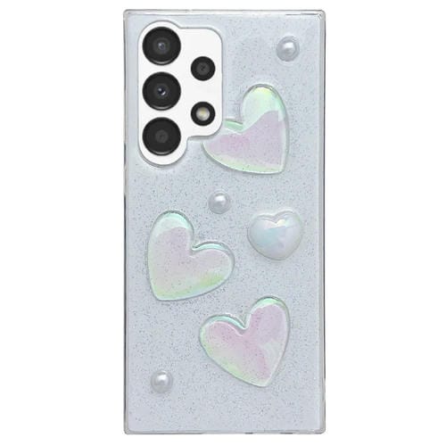 Funda Protectora TPU Samsung Galaxy A23 Love Epoxy (Transparente)