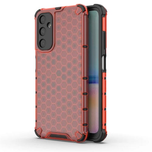 Funda para Teléfono Samsung Galaxy A05S Honeycomb a Prueba de Golpes (Rojo)